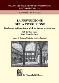 La prevenzione della corruzione - Librerie.coop La prevenzione della corruzione - Librerie.coop