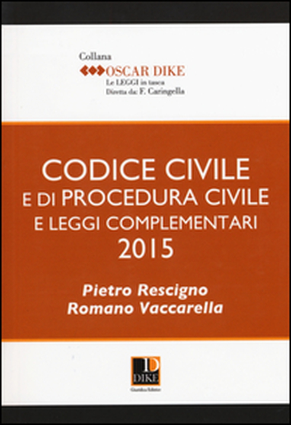 Codice civile e di procedura civile e leggi complementari - Librerie.coop Codice civile e di procedura civile e leggi complementari - Librerie.coop
