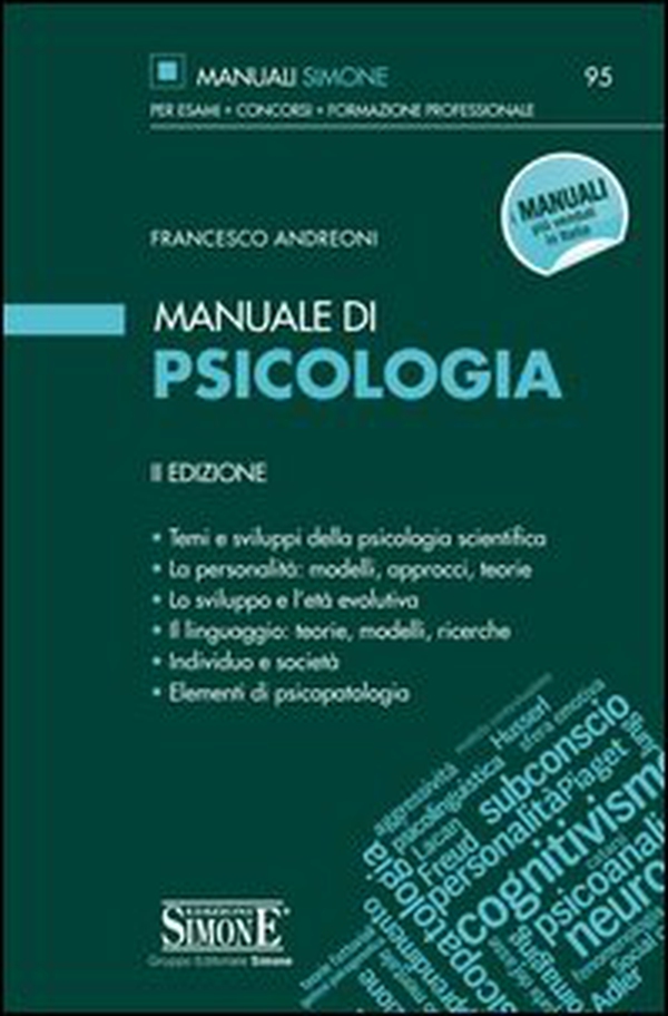 Manuale di psicologia - Librerie.coop Manuale di psicologia - Librerie.coop
