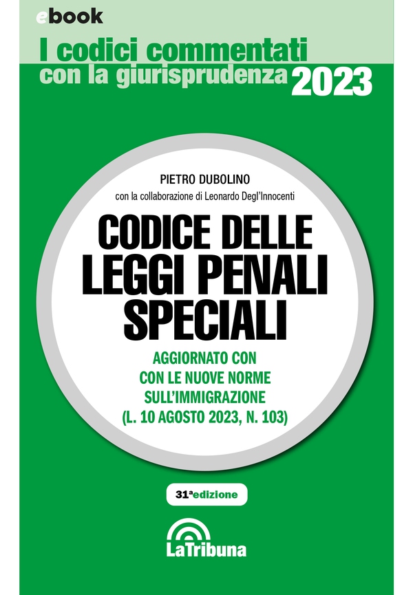 Codice delle leggi penali speciali - Librerie.coop Codice delle leggi penali speciali - Librerie.coop