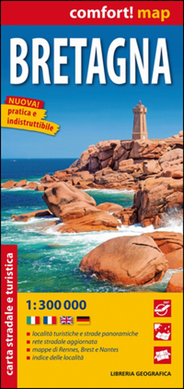 Bretagna 1:300.000 - Librerie.coop Bretagna 1:300.000 - Librerie.coop