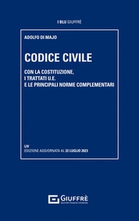 Codice civile. Con la Costituzione, i trattati U.E. e le principali norme complementari - Librerie.coop