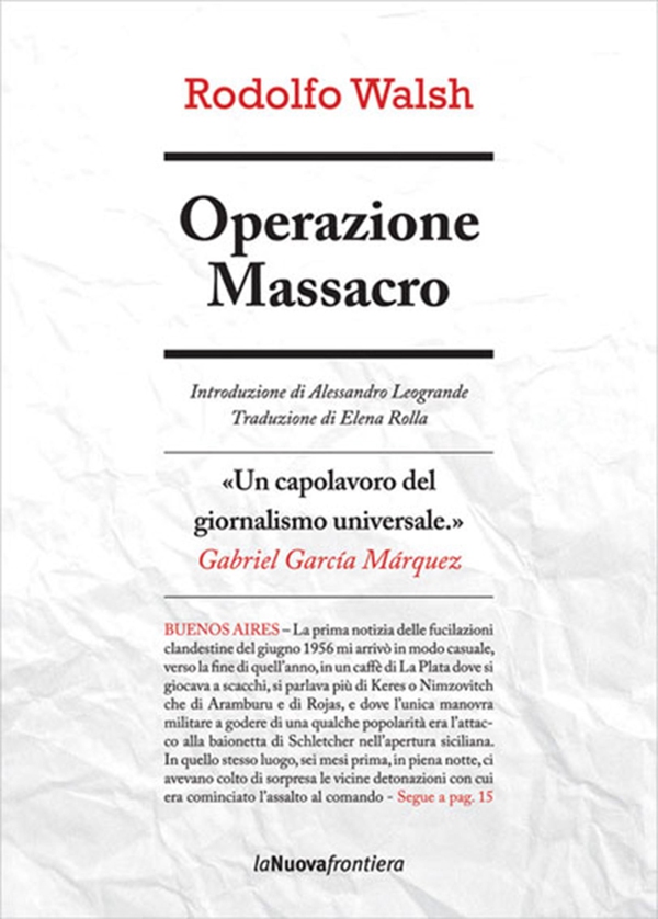 Operazione Massacro - Librerie.coop