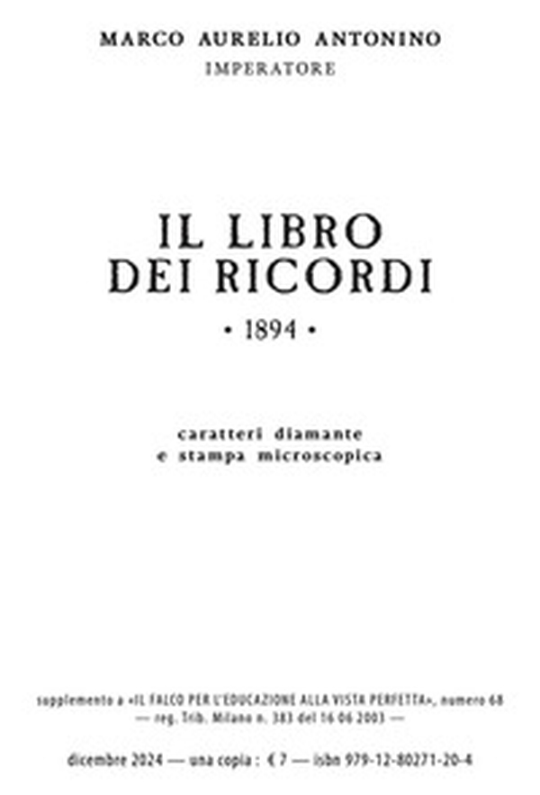 Il libro dei ricordi (rist. anast. 1894) - Librerie.coop
