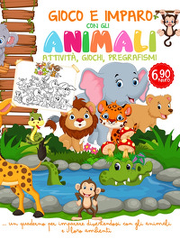 Gioco e imparo con gli animali - Librerie.coop Gioco e imparo con gli animali - Librerie.coop