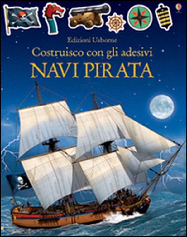 Vascelli pirata. Costruisco con gli adesivi - Librerie.coop Vascelli pirata. Costruisco con gli adesivi - Librerie.coop