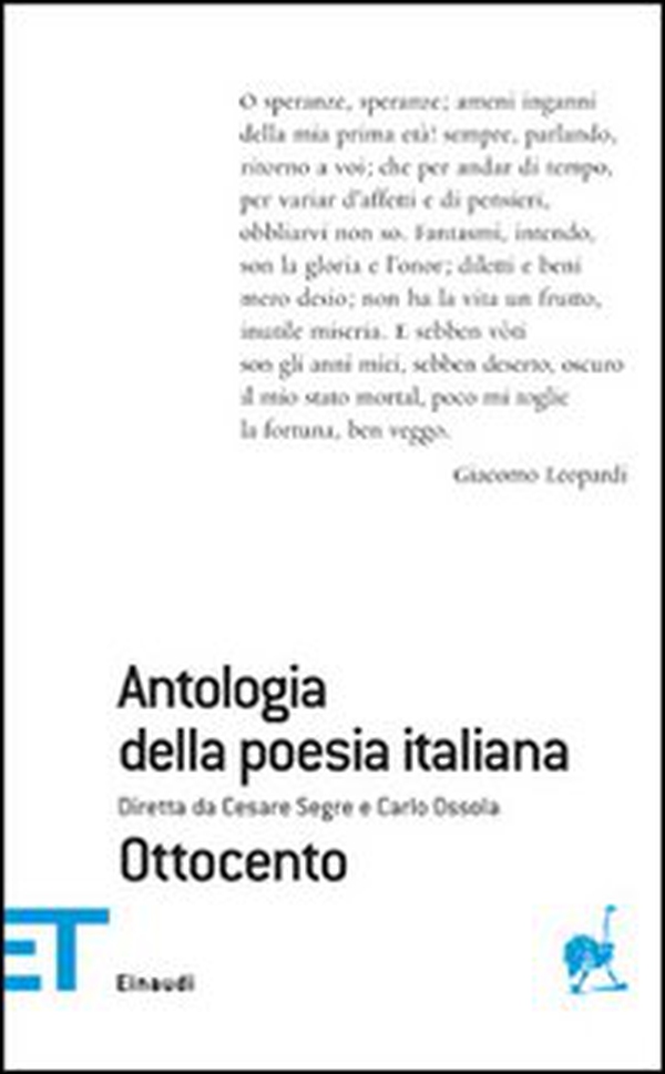 Antologia della poesia italiana - Vol. 7 - Librerie.coop Antologia della poesia italiana - Vol. 7 - Librerie.coop