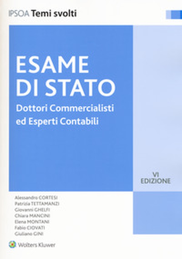 Dottori commercialisti ed esperti contabili. Esame di Stato - Librerie.coop Dottori commercialisti ed esperti contabili. Esame di Stato - Librerie.coop