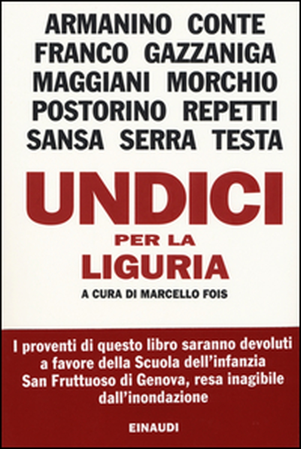 Undici per la Liguria - Librerie.coop Undici per la Liguria - Librerie.coop