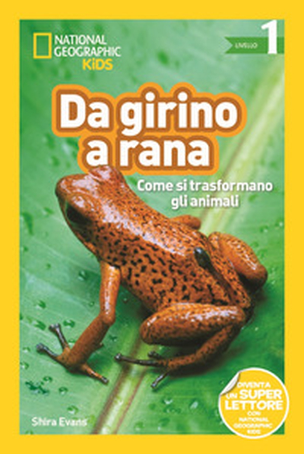Da girino a rana. Come si trasformano gli animali. Livello 1. Diventa un super lettore - Librerie.coop Da girino a rana. Come si trasformano gli animali. Livello 1. Diventa un super lettore - Librerie.coop