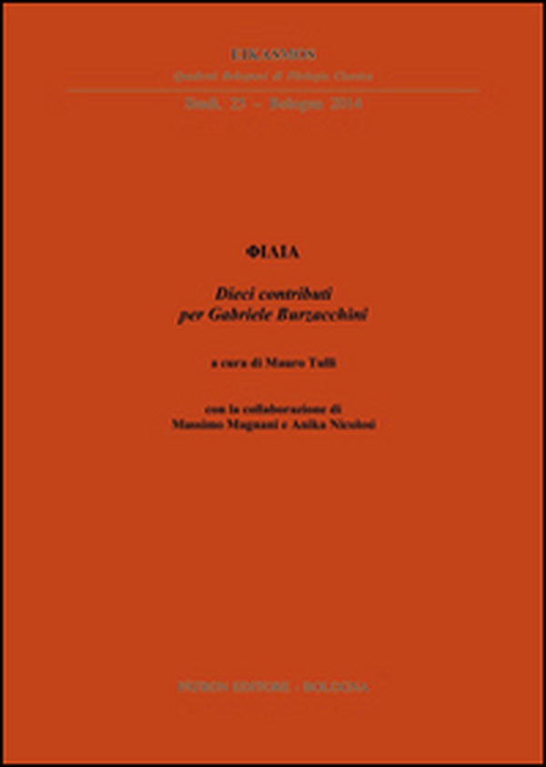 Dieci contributi per Gabriele Burzacchini - Librerie.coop Dieci contributi per Gabriele Burzacchini - Librerie.coop