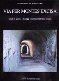 Via per montes excisa. Strade in galleria e passaggi sotterranei nell'Italia romana. Il sottosuolo nel mondo antico - Librerie.coop