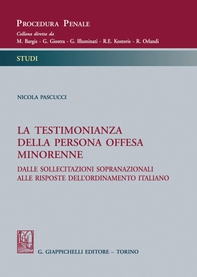 La testimonianza della persona offesa minorenne - e-Book - Librerie.coop