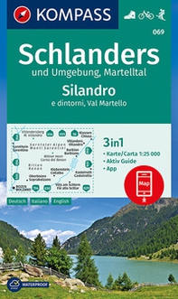 Carta escursionistica n. 069. Silandro e dintorni, Val Martello 1:25.000 - Librerie.coop