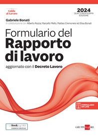 Formulario del Rapporto di lavoro 2024 - Librerie.coop