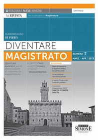 Diventare magistrato. La rivista per il concorso in magistratura. I ferri del mestiere per la preparazione al concorso in magistratura - Vol. 7 - Librerie.coop Diventare magistrato. La rivista per il concorso in magistratura. I ferri del mestiere per la preparazione al concorso in magistratura - Vol. 7 - Librerie.coop