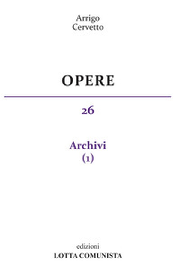 Opere - Vol. 26 - Librerie.coop Opere - Vol. 26 - Librerie.coop