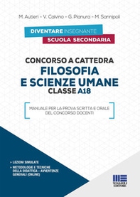 Concorso a cattedra 2019. A18 filosofia e scienze umane - Librerie.coop