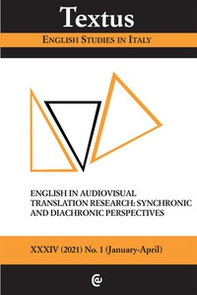 Textus. English studies in Italy - Vol. 1 - Librerie.coop