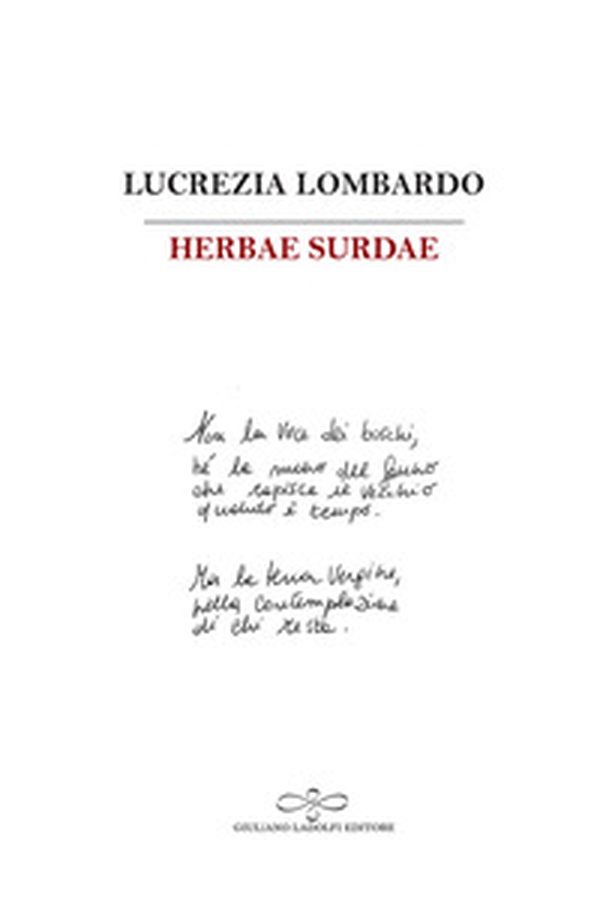 Herbae surdae - Librerie.coop Herbae surdae - Librerie.coop