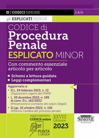 Codice di procedura penale. Esplicato minor - Librerie.coop