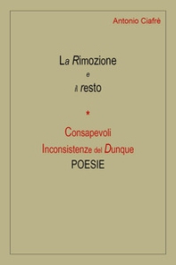 La rimozione e il resto. Consapevoli inconsistenze del dunque - Librerie.coop