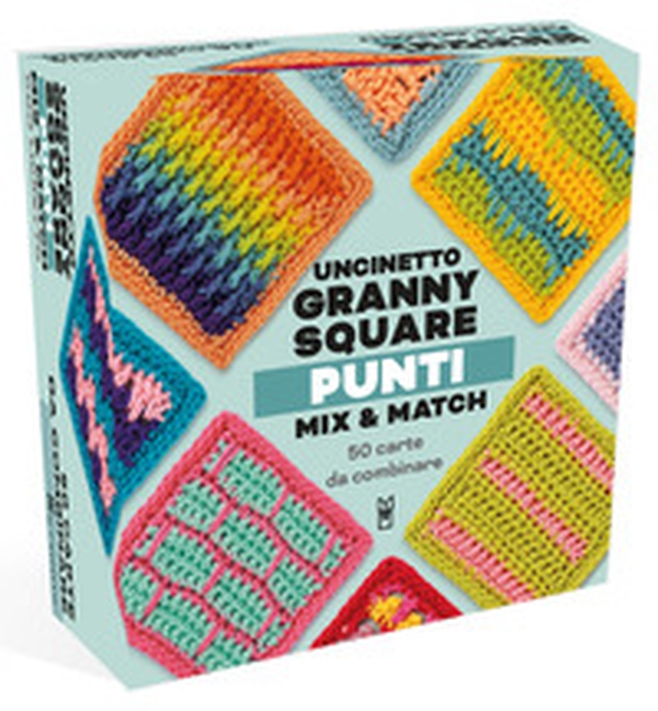 Uncinetto granny square. Punti. Mix & match - Librerie.coop