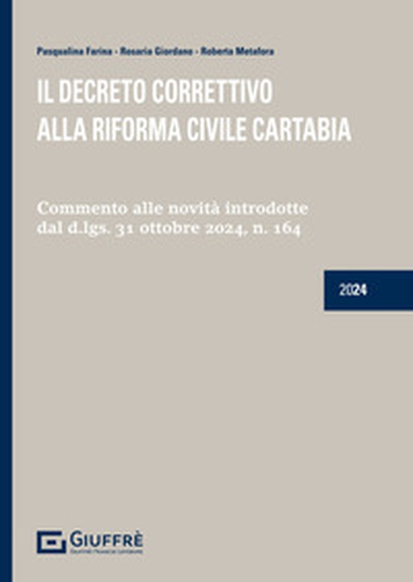Il decreto correttivo alla riforma civile Cartabia - Librerie.coop Il decreto correttivo alla riforma civile Cartabia - Librerie.coop