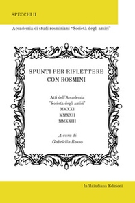 Spunti per riflettere con Rosmini - Librerie.coop Spunti per riflettere con Rosmini - Librerie.coop