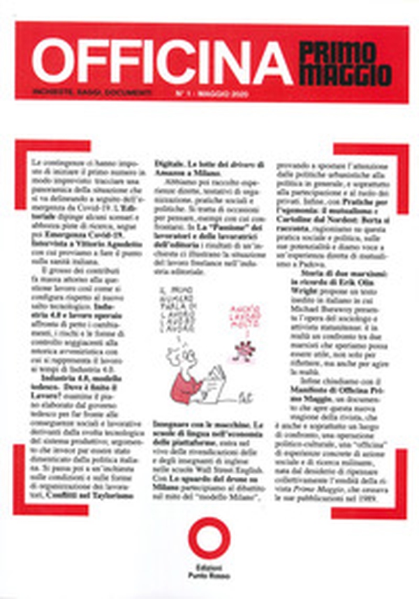 Officina Primo Maggio. Inchieste, saggi, documenti - Librerie.coop Officina Primo Maggio. Inchieste, saggi, documenti - Librerie.coop
