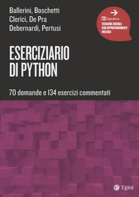 Eserciziario di Python. 70 domande e 134 esercizi commentati - Librerie.coop