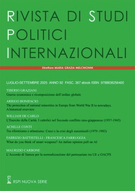 Rivista di studi politici internazionali - Vol. 3 - Librerie.coop