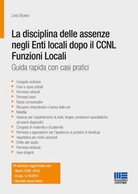La disciplina delle assenze negli enti locali dopo il CCNL funzioni locali - Librerie.coop