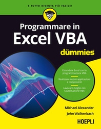 Excel VBA for dummies - Librerie.coop