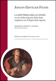 La dottrina dello Stato. Ovvero sulla relazione dello Stato originario con il regno della ragione - Librerie.coop