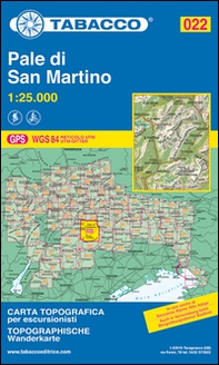 Pale di San Martino 1:25.000 - Librerie.coop