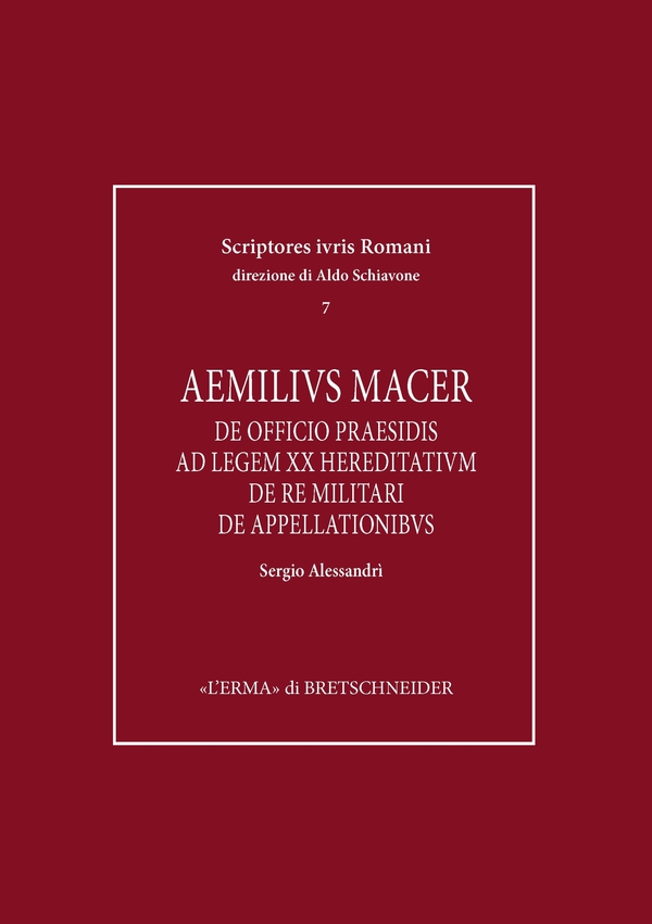 Aemilius Macer - Librerie.coop