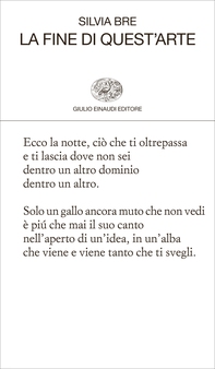 La fine di quest'arte - Librerie.coop La fine di quest'arte - Librerie.coop