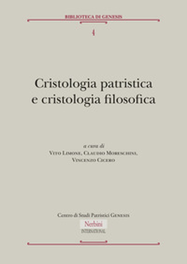 Cristologia patristica e cristologia filosofica - Librerie.coop Cristologia patristica e cristologia filosofica - Librerie.coop