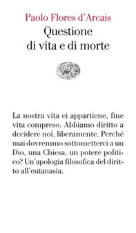 Questione di vita e di morte - Librerie.coop Questione di vita e di morte - Librerie.coop