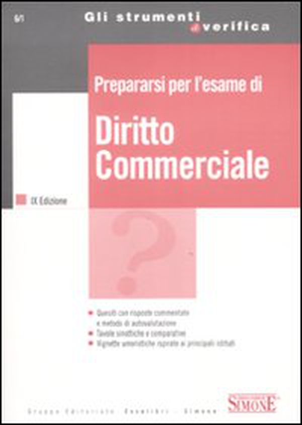 Prepararsi per l'esame di diritto commerciale - Librerie.coop Prepararsi per l'esame di diritto commerciale - Librerie.coop