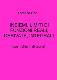 Insiemi, limiti di funzioni reali, derivate, integrali. Con richiami di teoria - Librerie.coop