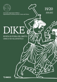Dike. Rivista di storia del diritto greco ed ellenistico - Vol. 19-20 - Librerie.coop