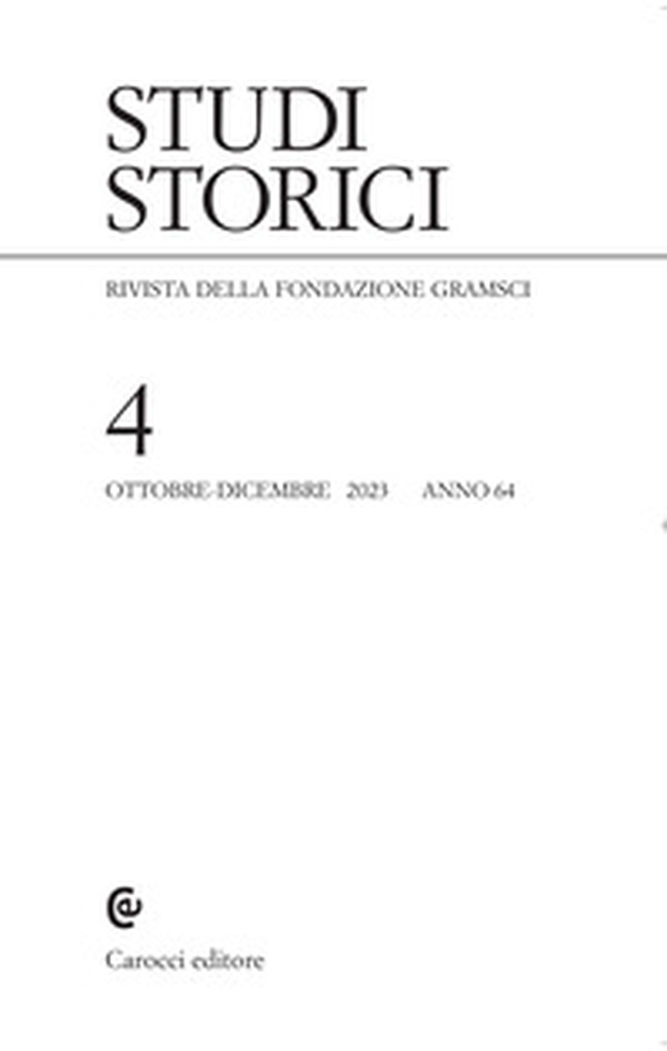 Studi storici - Vol. 4 - Librerie.coop Studi storici - Vol. 4 - Librerie.coop