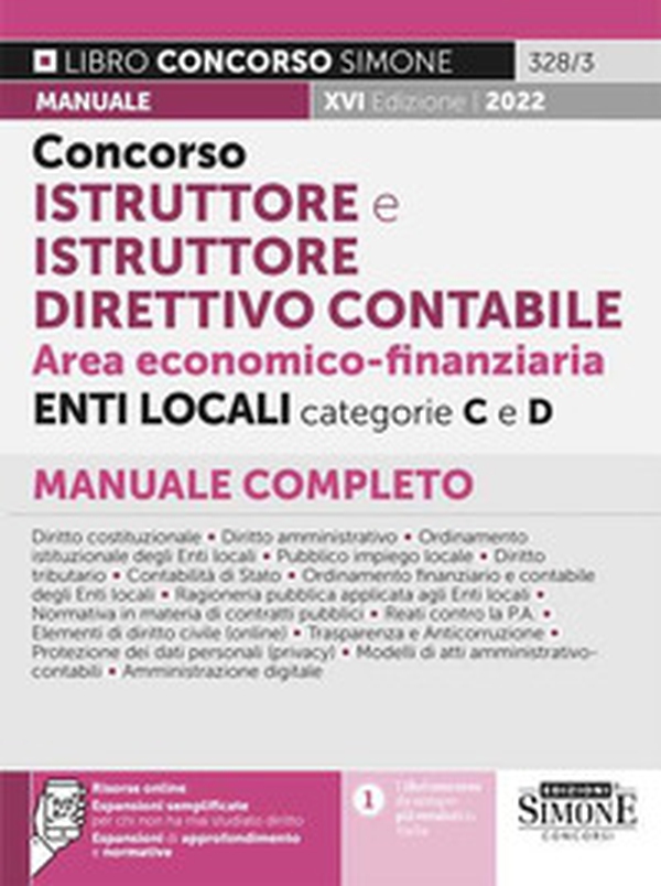 Concorso istruttore e istruttore direttivo contabile negli enti locali. Area economico-finanziaria. Categorie C e D - Librerie.coop Concorso istruttore e istruttore direttivo contabile negli enti locali. Area economico-finanziaria. Categorie C e D - Librerie.coop