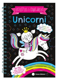 Unicorni. Gratta e colora - Librerie.coop