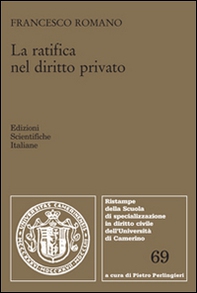 La ratifica nel diritto privato - Librerie.coop