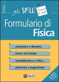 Formulario di fisica. Formule, teoremi e concetti chiave - Librerie.coop Formulario di fisica. Formule, teoremi e concetti chiave - Librerie.coop