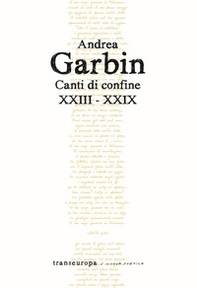 Canti di confine XXIII-XXIX - Librerie.coop
