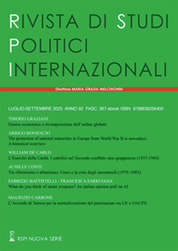 Rivista di studi politici internazionali - Vol. 3 - Librerie.coop